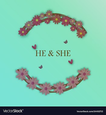 Wedding invitation floral card with vector image