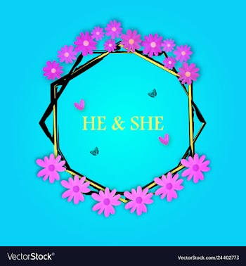 Wedding invitation floral card with vector image