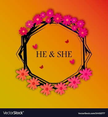 Wedding invitation floral card with vector image