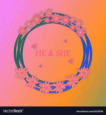 Wedding invitation floral card with vector image