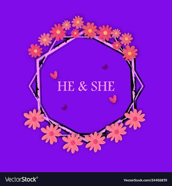 Wedding invitation floral card with vector image