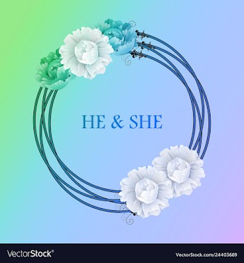 Wedding invitation floral card with vector image