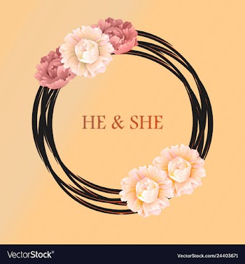 Wedding invitation floral card with vector image