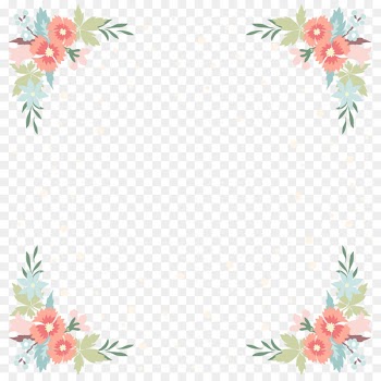 Wedding invitation Flower Android - Beautiful border 