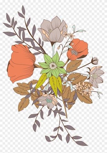 Wedding Invitation Flower Bouquet Drawing - Wedding Invitation Flower Bouquet Drawing