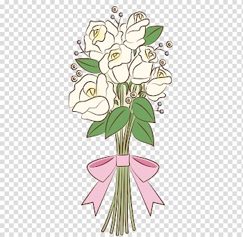 Wedding invitation Flower bouquet Illustration, Bouquet of flowers transparent background PNG clipart