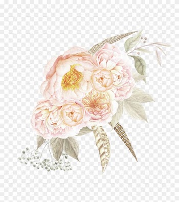 Wedding Invitation Flower Bouquet Photography Wreath - Rose