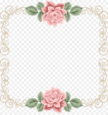 Wedding invitation Flower Clip art - The pink flower vine 