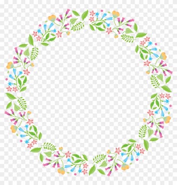 Wedding Invitation Flower Garland Designer - Guirnaldas Vector Boda