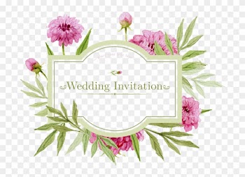 Wedding Invitation Flower Greeting Card - Casamento Flores Vetores
