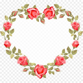 Wedding invitation Flower Heart Clip art - Love roses ring 