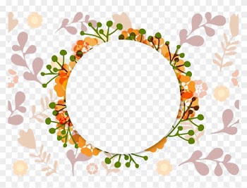 Wedding Invitation Flower Picture Frame Ornament - Flower