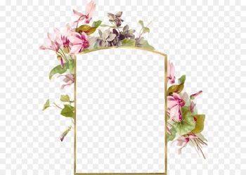 Wedding invitation Flower Picture Frames Paper Clip art - table flowers 