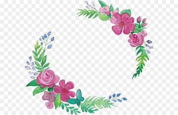 Wedding invitation flower vine 