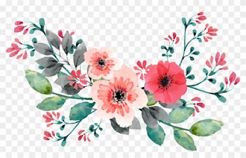 Wedding Invitation Flower Watercolor Painting - Flores Para Convite De Casamento Png