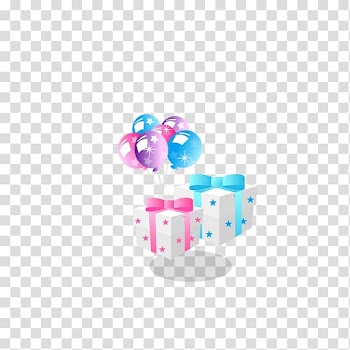 Wedding invitation Gift Birthday Balloon, gift transparent background PNG clipart