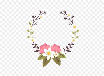 Wedding invitation Gift Greeting card Rehearsal dinner - Decorative wreath 