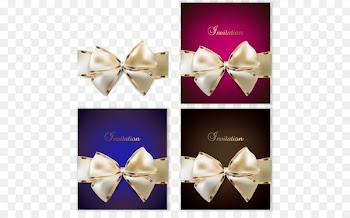 Wedding invitation Greeting card Clip art - Exquisite bow 