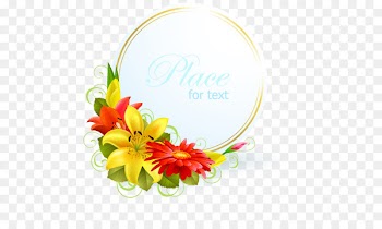 Wedding invitation Greeting card - Vector Floral Ornament 