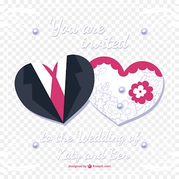 Wedding invitation Greeting card - Wedding elements 