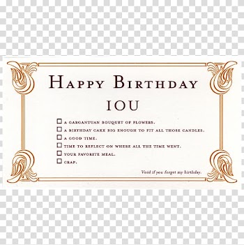 Wedding invitation Greeting & Note Cards Birthday Gift IOU, voucher coupons transparent background PNG clipart