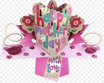 Wedding invitation Greeting & Note Cards Pop-up book Mother's Day Christmas card - HAPPY MOTHERS DAY 