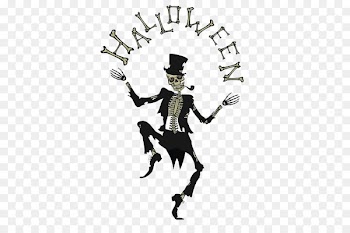Wedding invitation Halloween T-shirt Costume party - Dancing skeleton Halloween creative 