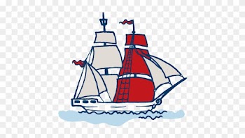 Wedding Invitation Icon - Cartoon Ship On Water Png