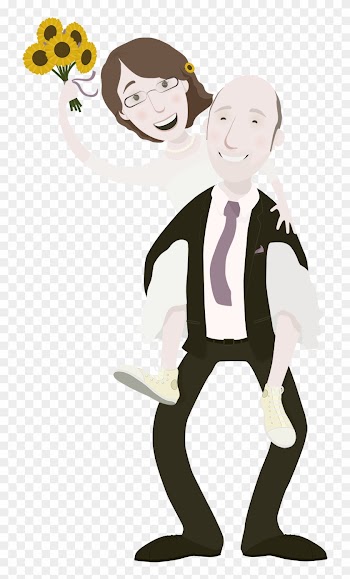 Wedding Invitation, Illustration And Rsvp For A Friend's - Wedding Invitation