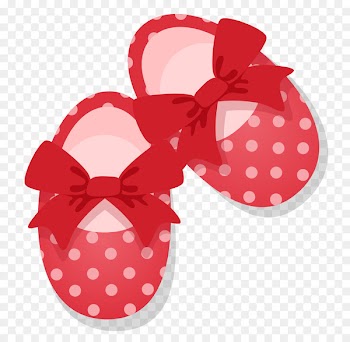 Wedding invitation Infant Baby shower Clip art - Red shoes 