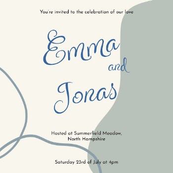 Wedding invitation Instagram post template, | Free Vector Template - rawpixel
