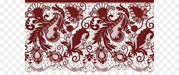 Wedding invitation Lace Clip art - Deco Lace Transparent PNG Image 