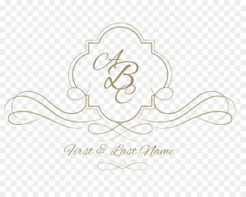 Wedding invitation Logo Monogram Template - wedding logo 