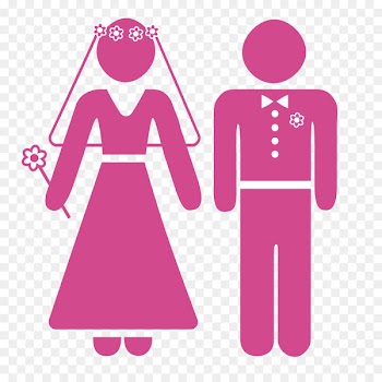 Wedding invitation Marriage Bride - Vector wedding bride and groom cartoon 