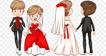 Wedding invitation Marriage Clip art - Bride and groom 