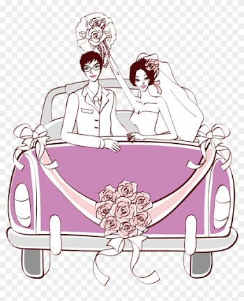 Wedding Invitation Marriage Clip Art - Wedding Car Clip Art