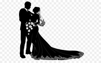 Wedding invitation Marriage Clip art - Wedding couple PNG 