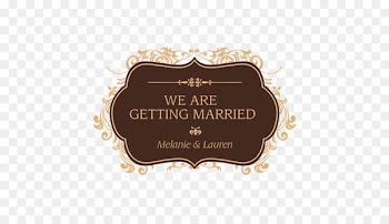 Wedding invitation Marriage Label - wedding design 