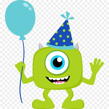 Wedding invitation Mike Wazowski James P. Sullivan Birthday Monsters, Inc. - Baby Monster Cliparts 