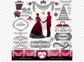 Wedding invitation Ornament Bridegroom - wedding 