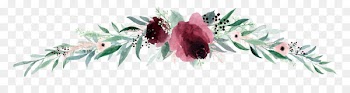 Wedding invitation Paper Flower - flower banner 