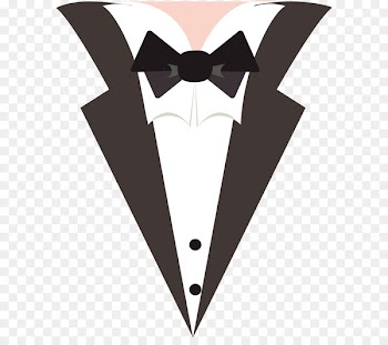 Wedding invitation Paper Greeting card - Men's suit collar 