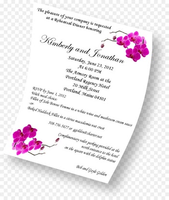 Wedding invitation Paper Greeting & Note Cards Convite - Invitation cards 
