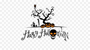Wedding invitation Paper Halloween Party Template - Halloween design elements 