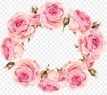 Wedding invitation Paper Picture frame Flower - Beautiful roses invitation design vector material 