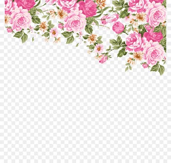 Wedding invitation Paper Stationery Zazzle Clip art - Hand-painted roses border 