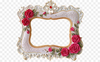 Wedding invitation Picture Frames Valentine's Day Rose Clip art - side border 