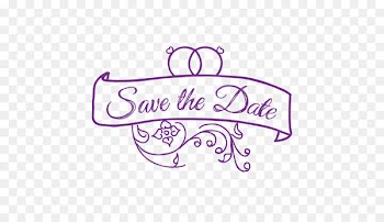 Wedding invitation Save the date Clip art - save the date 