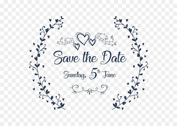 Wedding invitation Save the date Marriage - wedding 