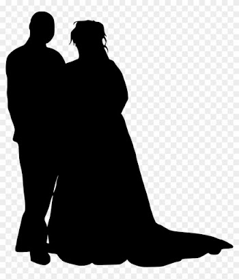 Wedding Invitation Silhouette Bridegroom Clip Art - Bridegroom